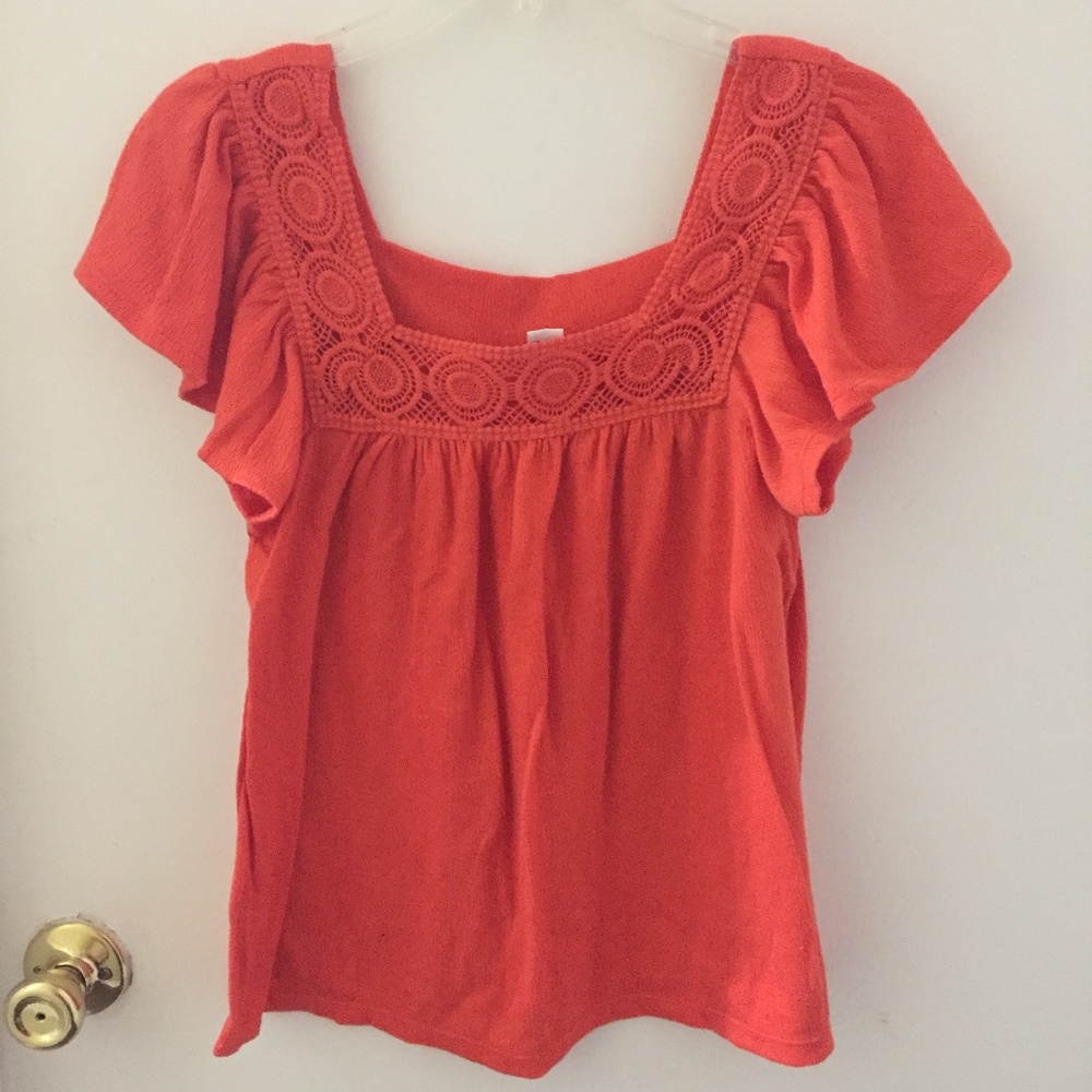 Old Navy Orange Blouse Size XS-Excellent condition